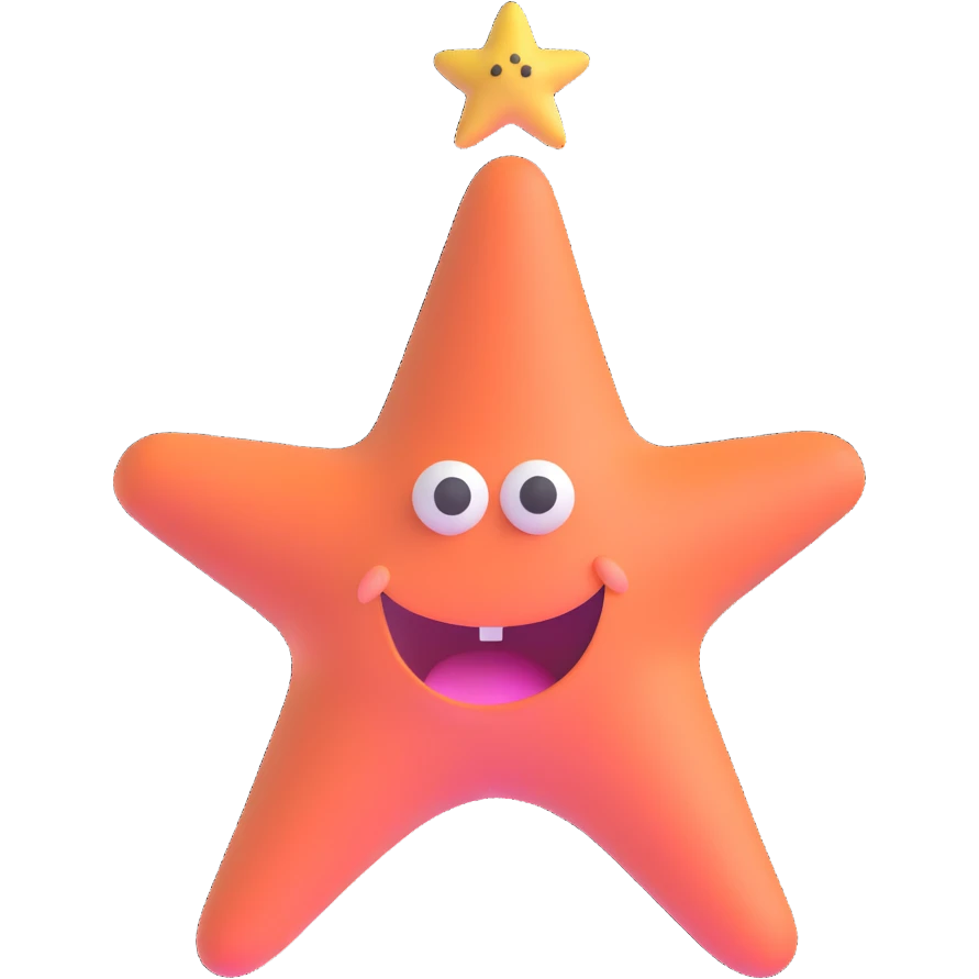 Patrick Star from SpongeBob emoji