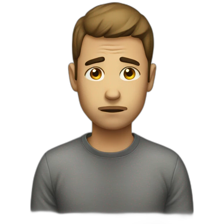 Sad emoji