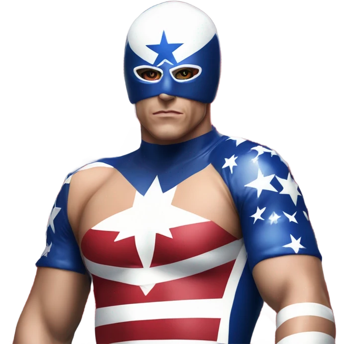 Cody Rhodes The American Nightmare WWE Pro Wrestler Red White And Blue Full Costume emoji