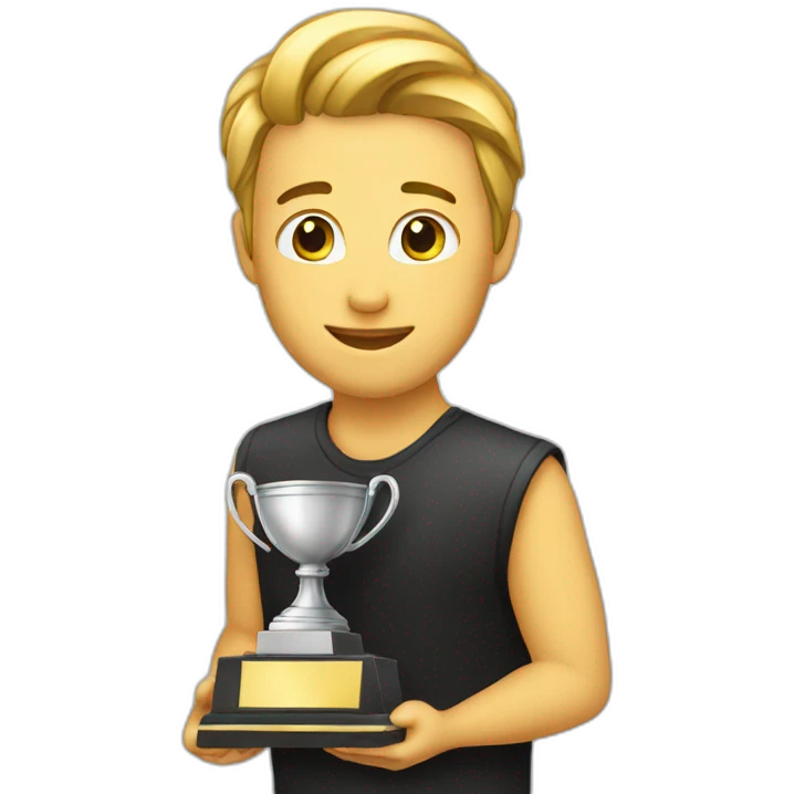 trophee in hand emoji