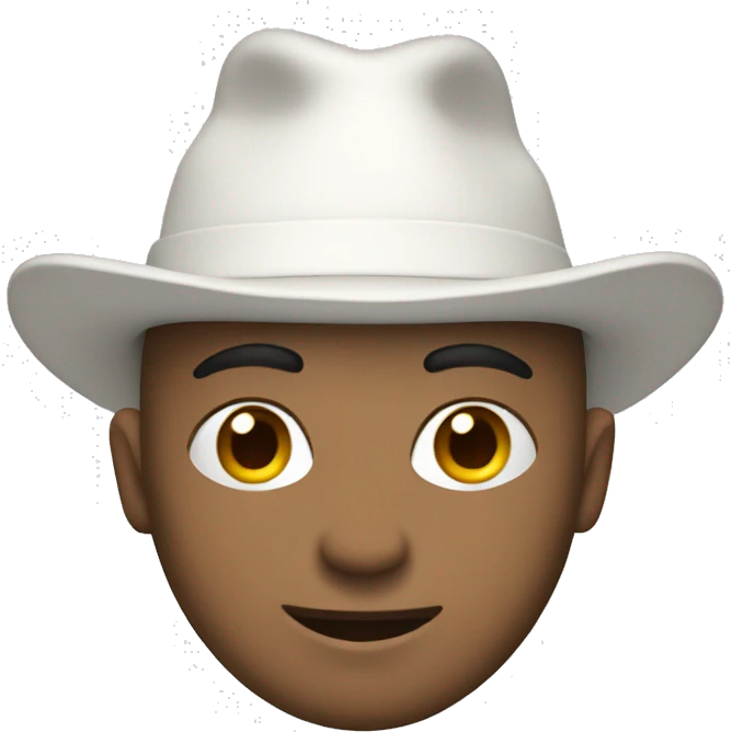Man with white pointy hat emoji
