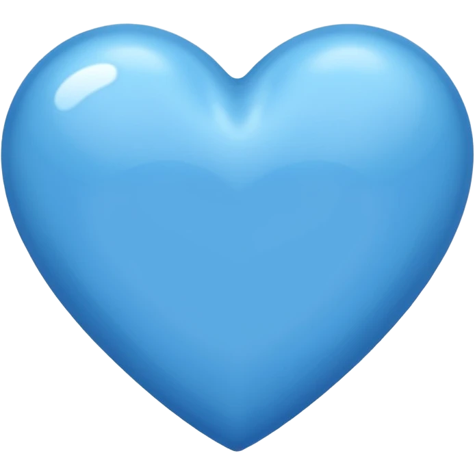 Quiero un corazón 💓 pero azul emoji
