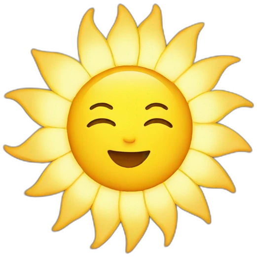 sun emoji