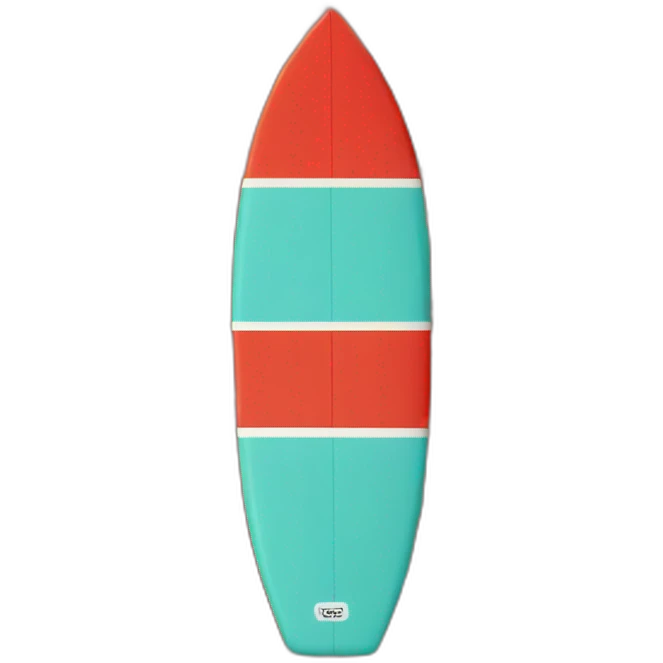 red surfboard emoji