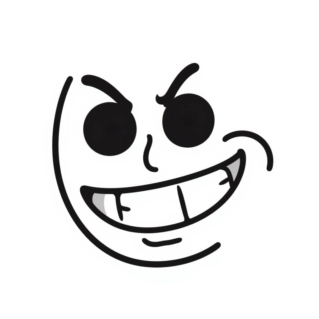 troll face meme emoji