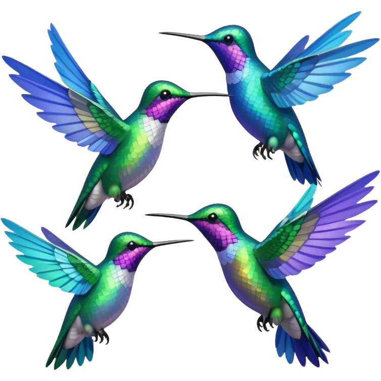 MORE HUMMINGBIRDS emoji