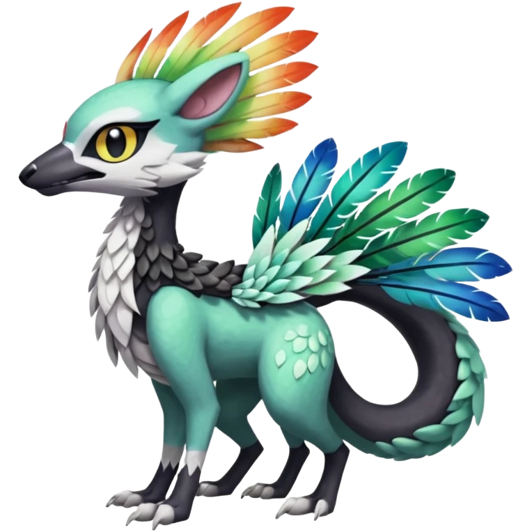 Meloetta-Vernid-Trico-Lombax-Sergal-Pokémon-Fakémon-fusion-hybrid-creature emoji