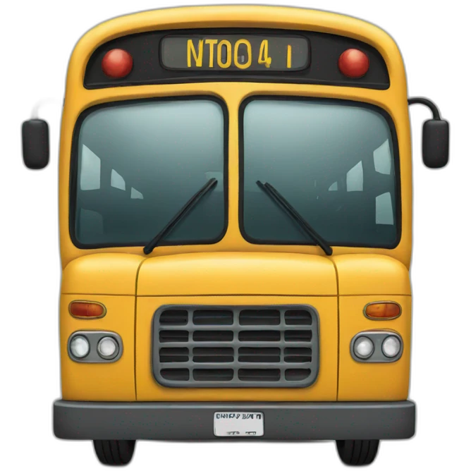 bus emoji