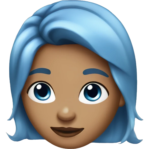 COQUETTE BLUE EMOIJ emoji