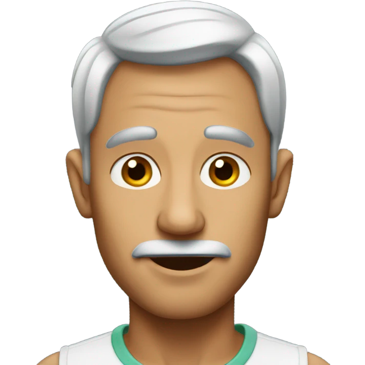 Man with big ears emoji