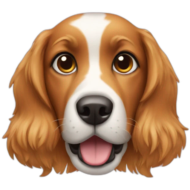 Mobile app dog emoji
