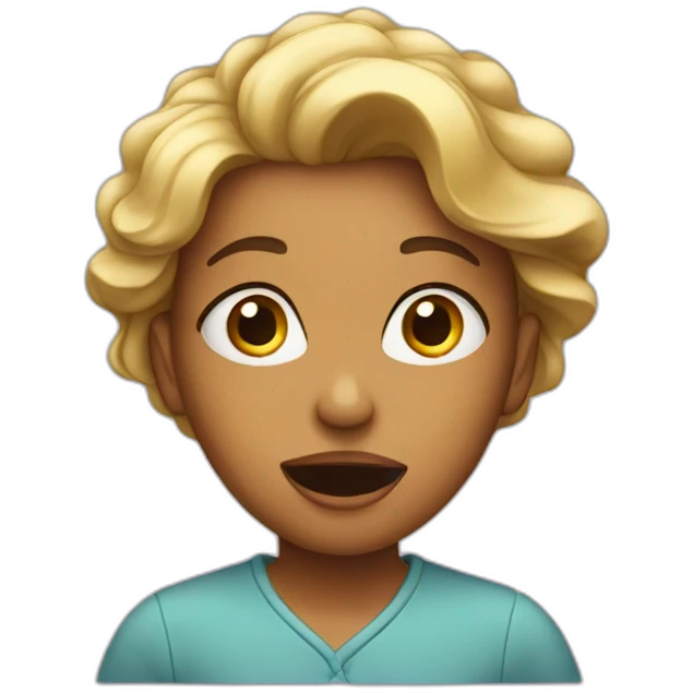 suprised woman emoji