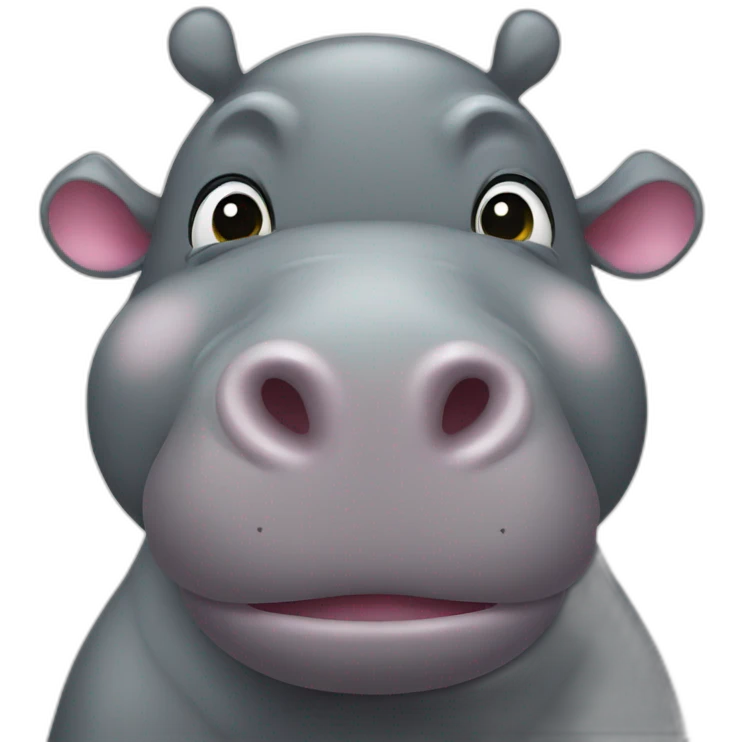 party-hippo emoji