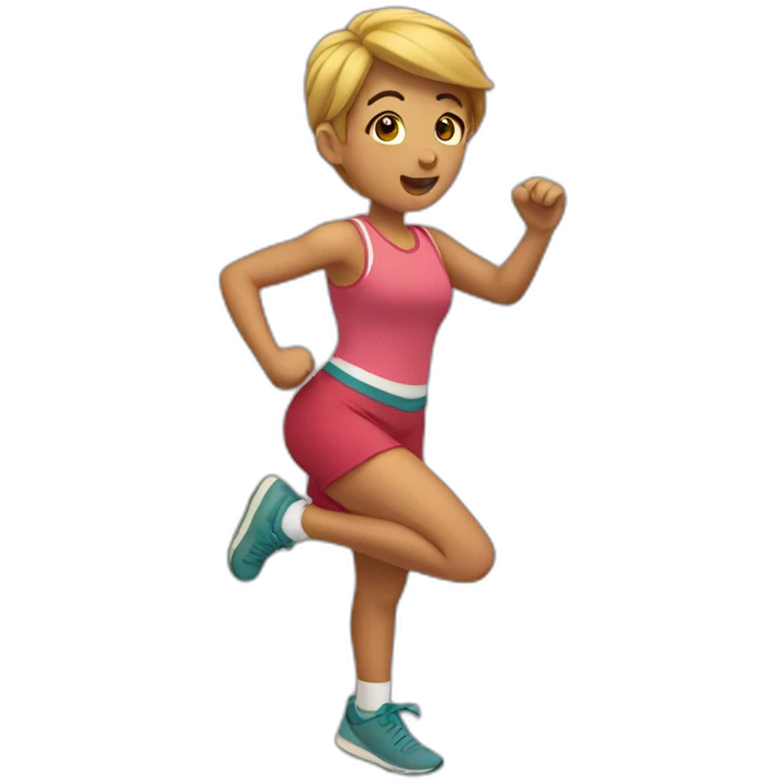 Nadadora nadando emoji