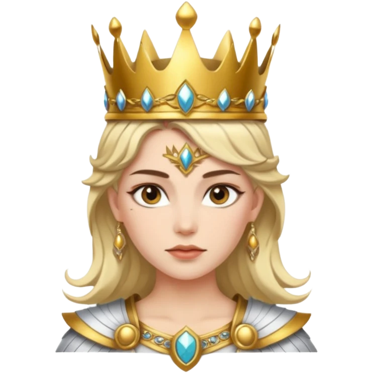 Valkyrie warrior crown emoji