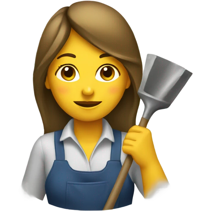 Lady digging gold emoji