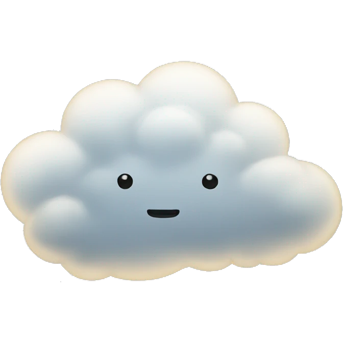 cloud emoji