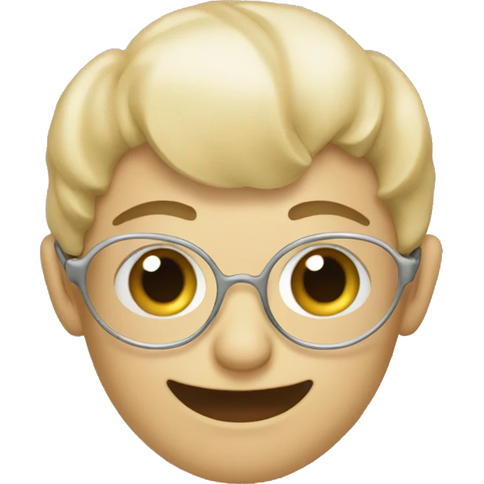 Android comendo uma maçã emoji
