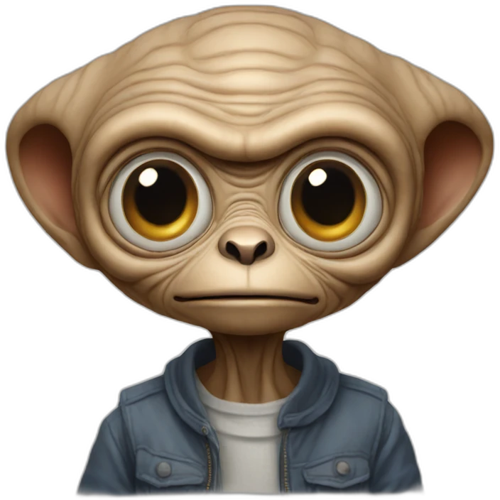 french e.t. emoji