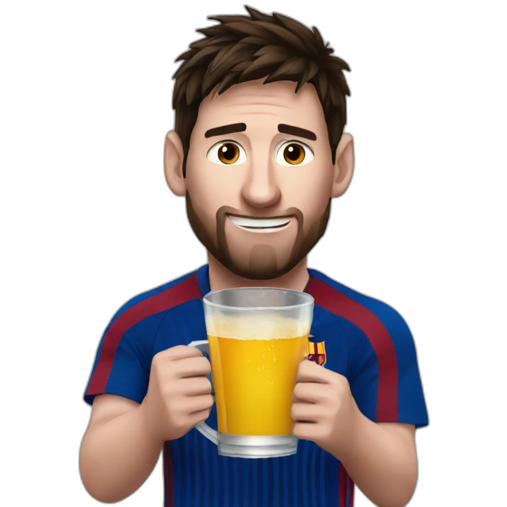 messi drinking mate emoji