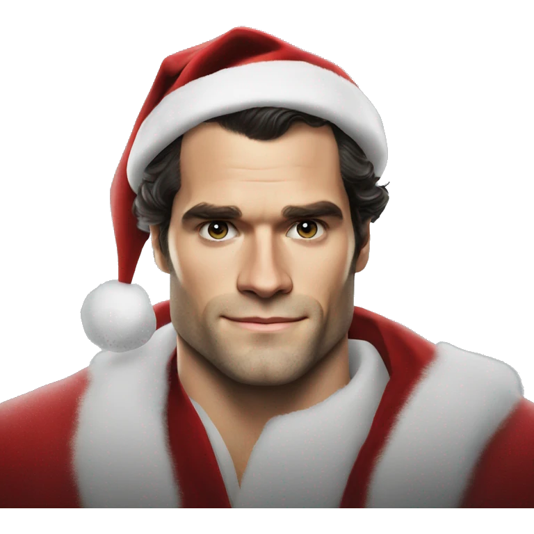 Henry Cavill as Santa Claus  emoji