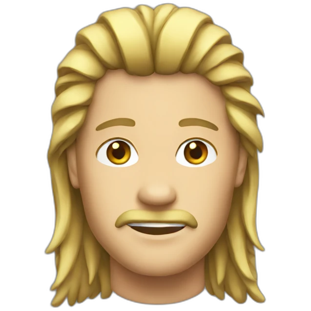 Mullet  emoji