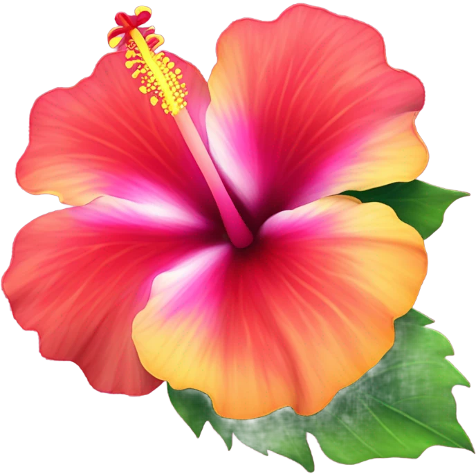 hawaiian flower  emoji