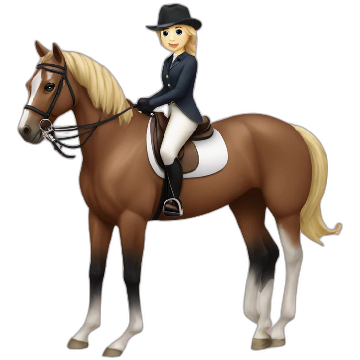 Equestrian_vosje emoji