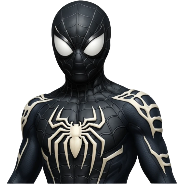 spiderman in a venom suite emoji