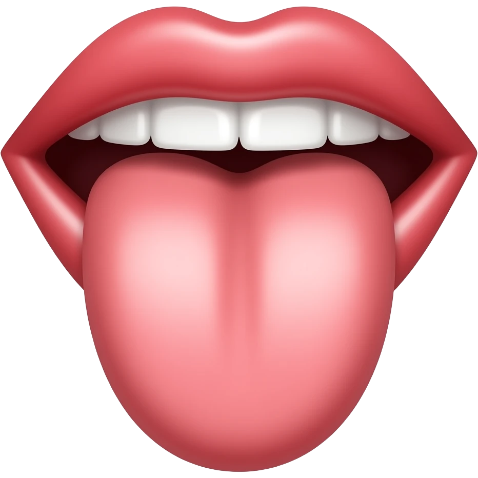Tongue emoji