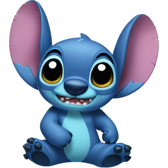 Stitch from kilo and stitch emoji