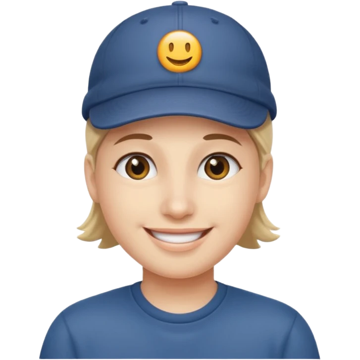 👌😁🧢 Combine these emojis and please, no body, just the head. emoji