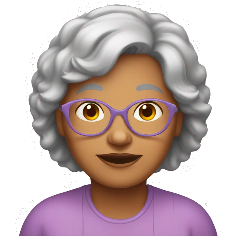 grandmother emoji