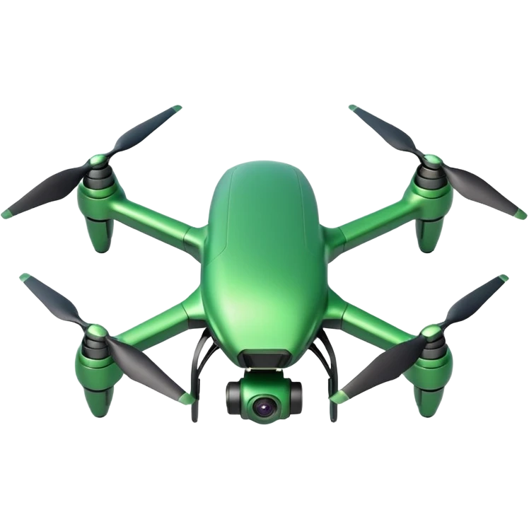Green Drone – sensor array emoji
