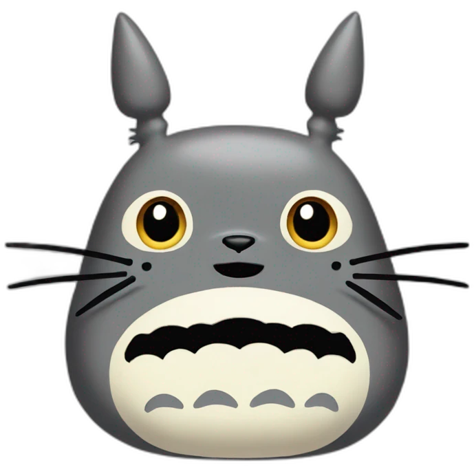 totoro-(proportional) emoji