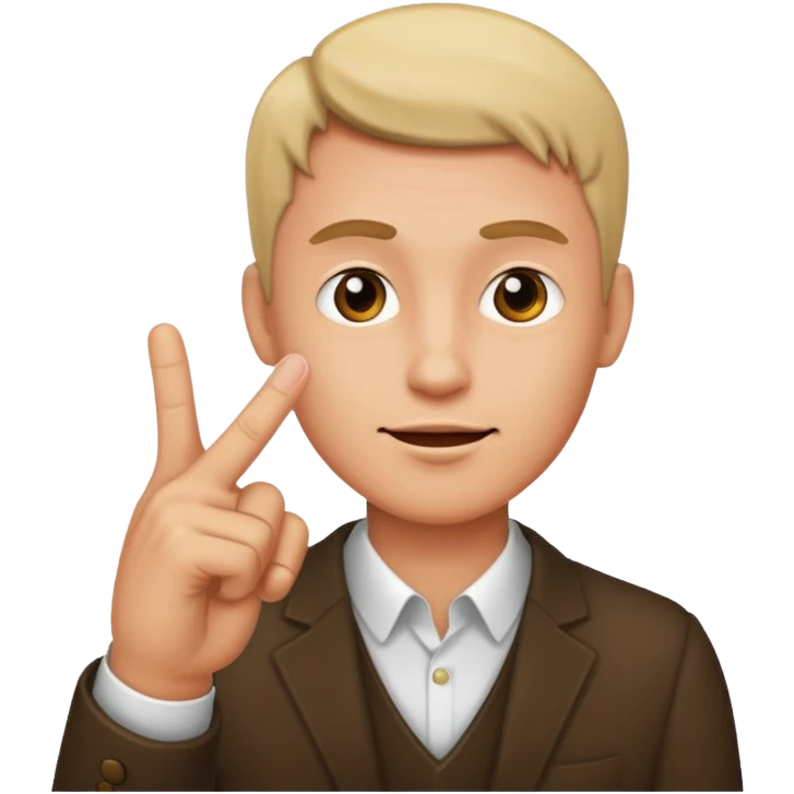 Homme qui fais un doigt d’honneur  emoji