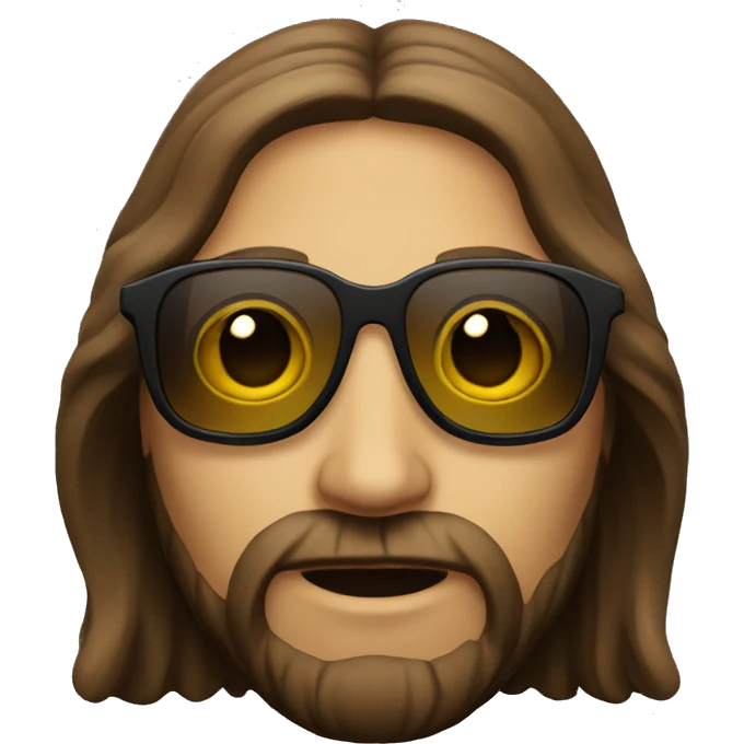 jesus with sunglasses  emoji