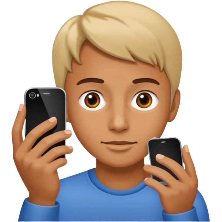 mobile user emoji