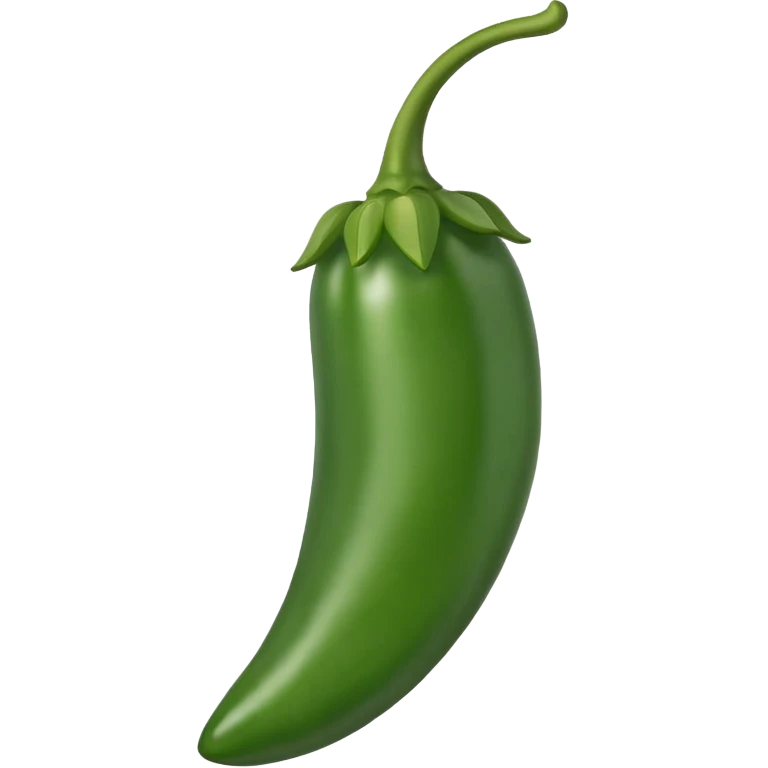 green jalapeno emoji