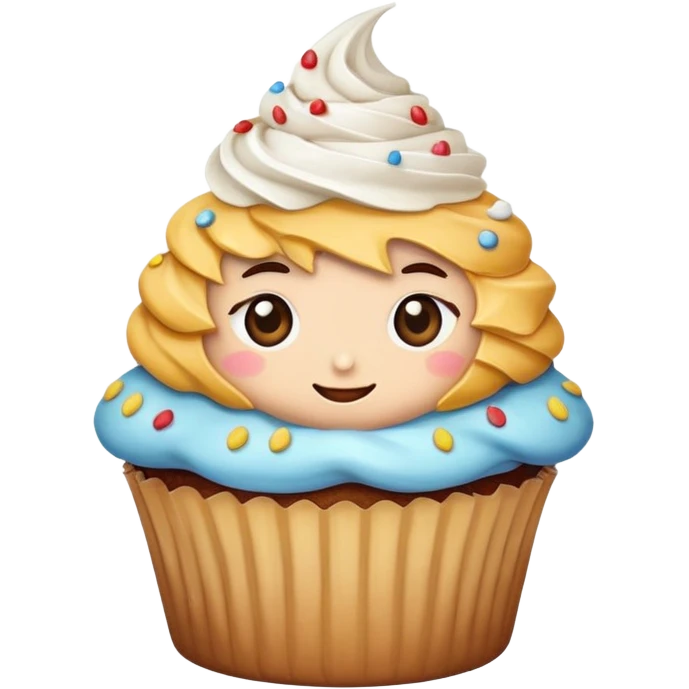 Cupcake mage emoji