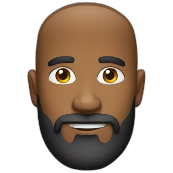 No beard emoji