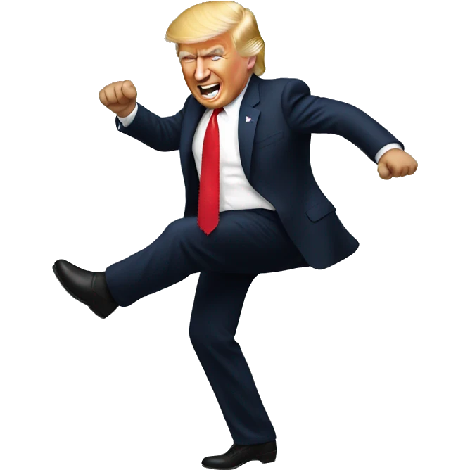 Trump dancing emoji