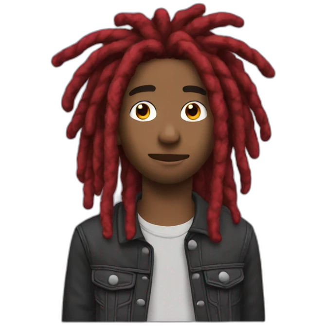 Red dreads carti emoji