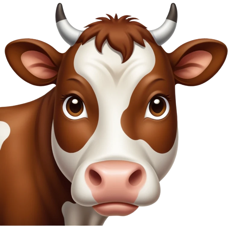 Me as a cow emoji