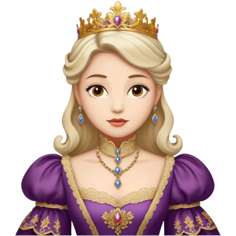 Character in Fairy Tale Beauty and Beast: Wardrobe Lady emoji