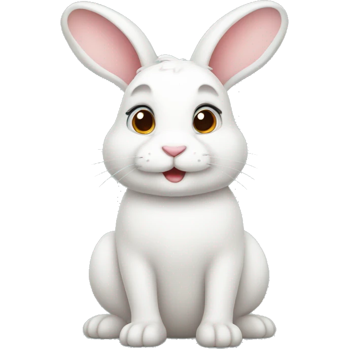 Cute rabbit  emoji