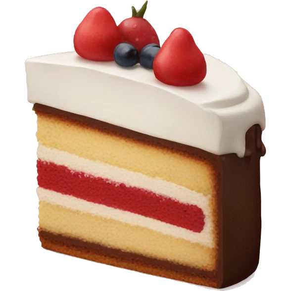 a piece of cake  emoji
