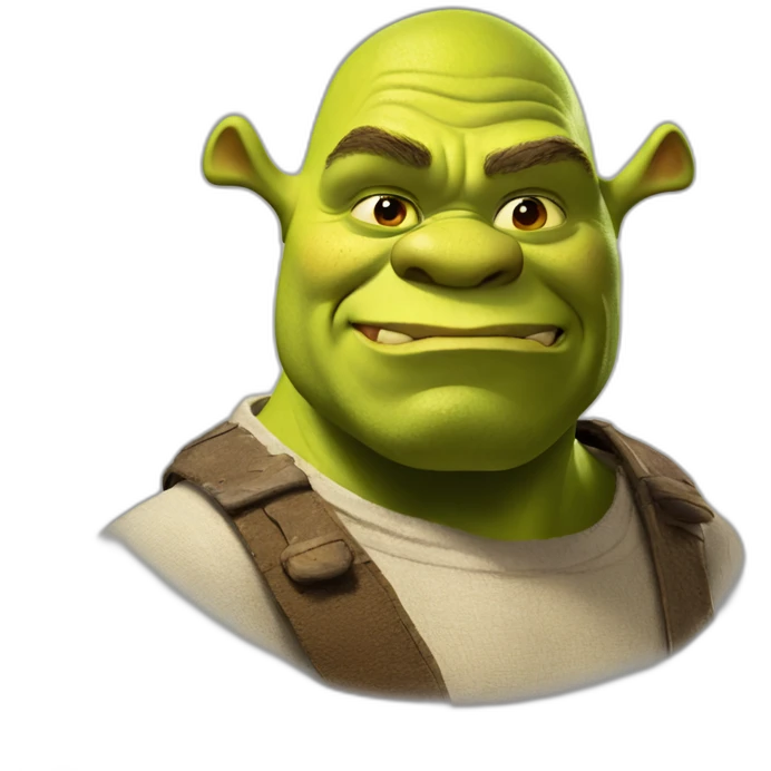 Shrek the ogre emoji