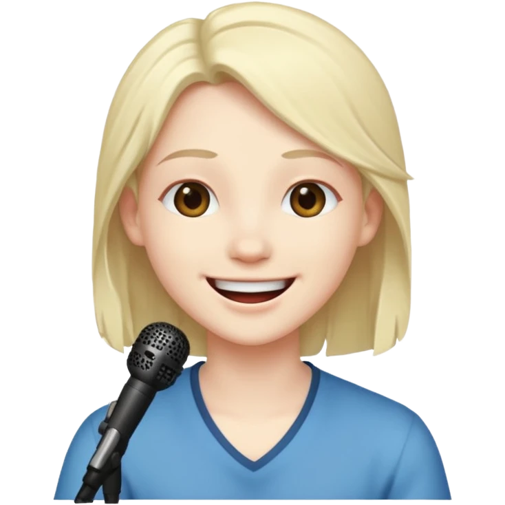 Avatar singing  emoji