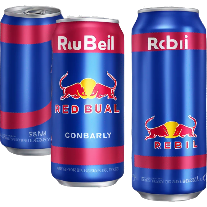 RedBull the Drink in Blue  emoji
